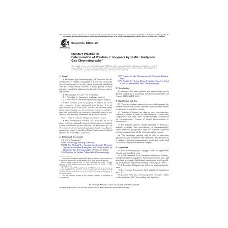 ASTM D4526-20
