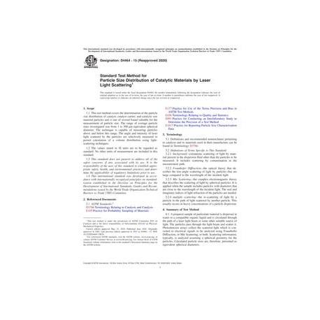 ASTM D4464-15(2020)