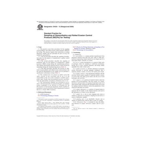 ASTM D4354-12(2020)