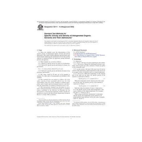 ASTM D2111-10(2020)