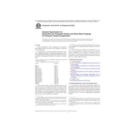 ASTM A541/A541M-05(2020)