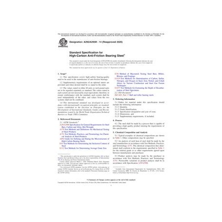 ASTM A295/A295M-14(2020)