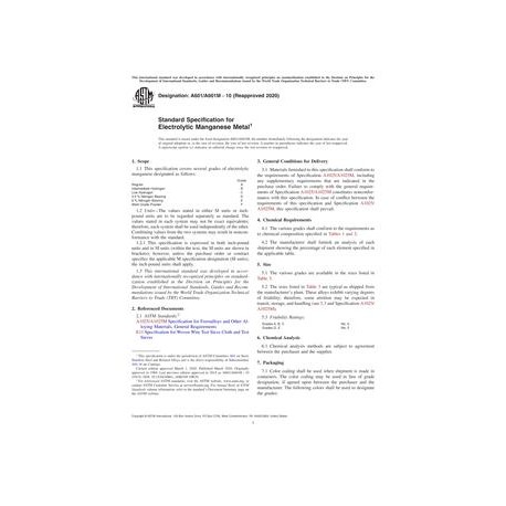 ASTM A601/A601M-10(2020)