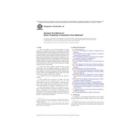 ASTM C273/C273M-20