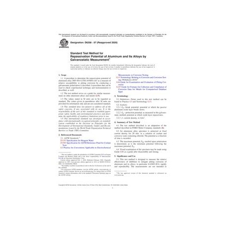 ASTM D6208-07(2020)