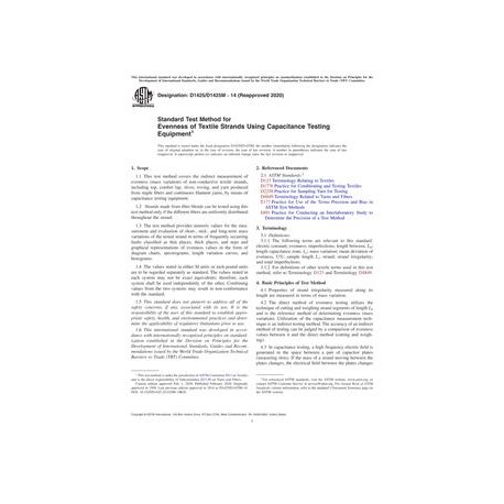 ASTM D1425/D1425M-14(2020)