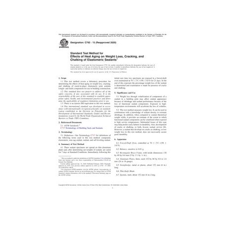 ASTM C792-15(2020)