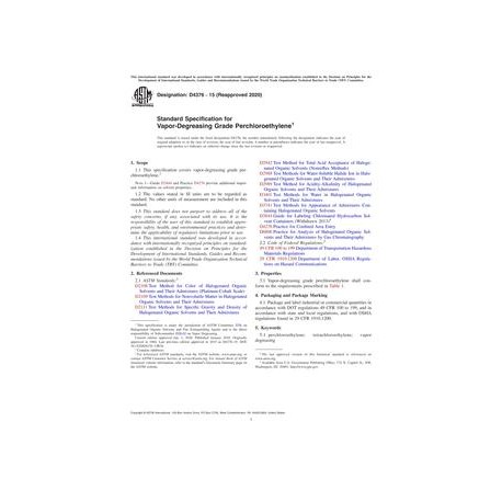 ASTM D4376-15(2020)