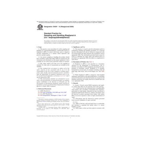 ASTM D4297-15(2020)