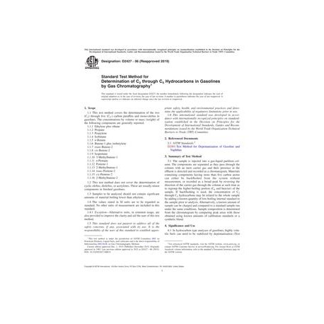 ASTM D2427-06(2019)