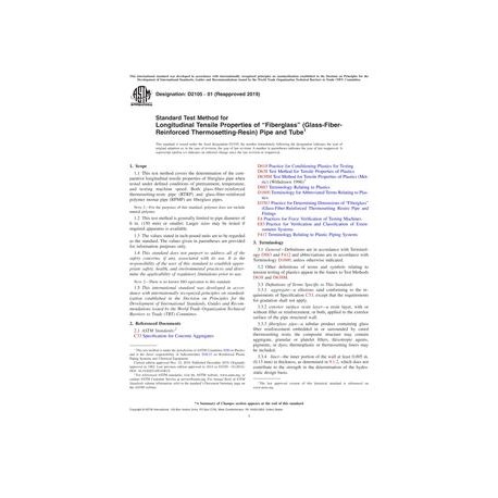 ASTM D2105-01(2019)