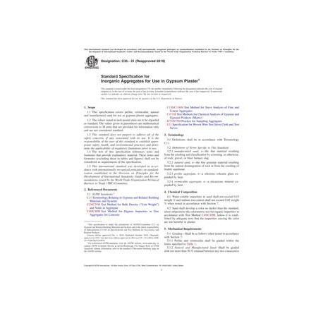 ASTM C35-01(2019)