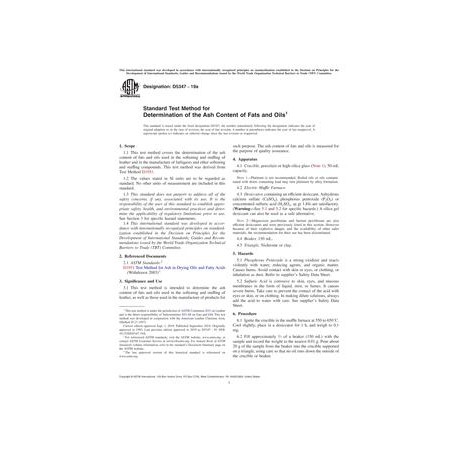 ASTM D5347-19a