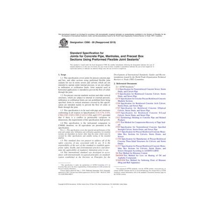 ASTM C990-09(2019)