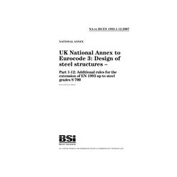 BS NA TO EN 1993-1-12:2007