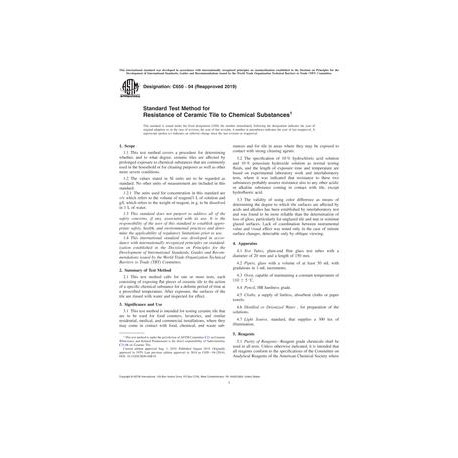 ASTM C650-04(2019)