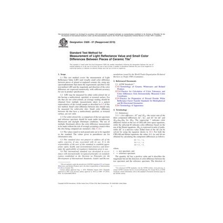 ASTM C609-07(2019)