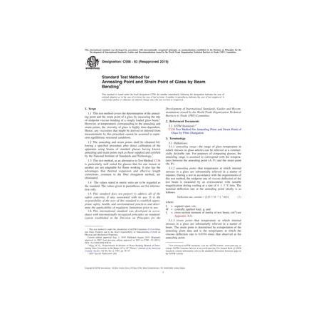 ASTM C598-93(2019)
