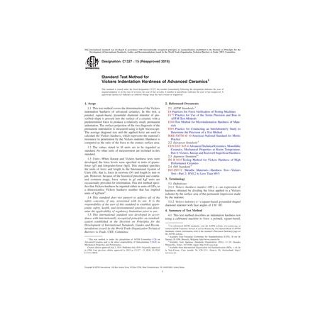 ASTM C1327-15(2019)