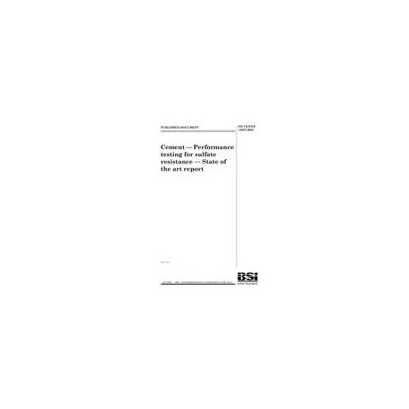 BS PD CEN/TR 15697:2008