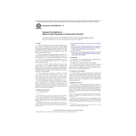 ASTM D6910/D6910M-19