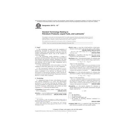 ASTM D4175-19e1