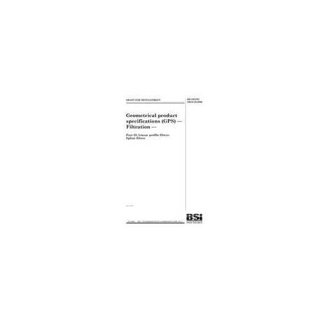 BS DD ISO/TS 16610-22:2006