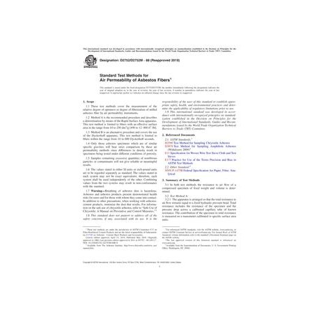 ASTM D2752/D2752M-88(2019)