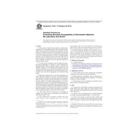 ASTM G160-12(2019)