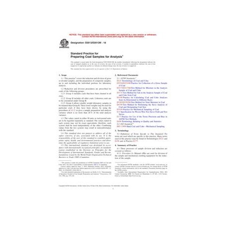 ASTM D2013/D2013M-18