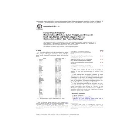 ASTM E1019-18