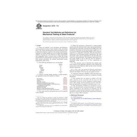 ASTM A370-17a