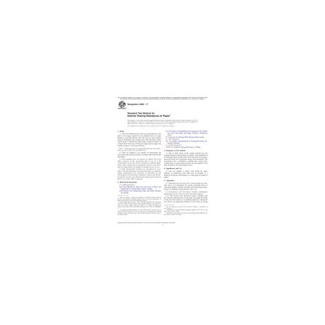 ASTM D689-17