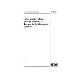 BS DD IEC/TS 61836:2007