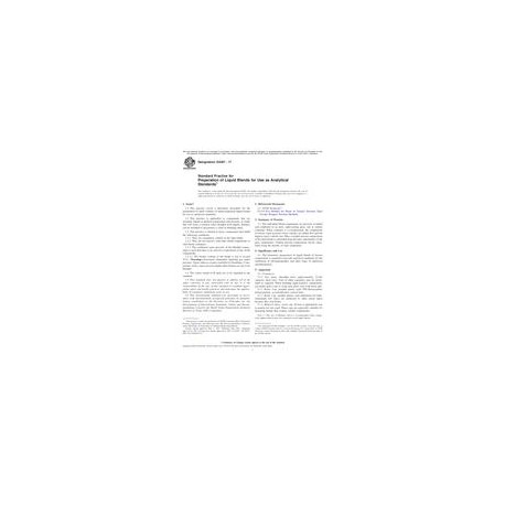 ASTM D4307-17