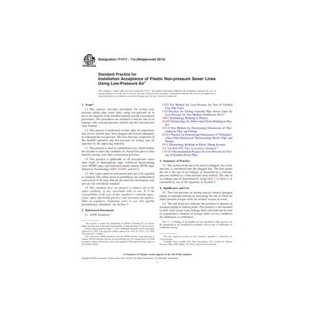 ASTM F1417-11a(2015)