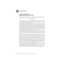 ASTM D143-14