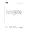 BS PP 8888-1:2007 SINGLE COPY PDF