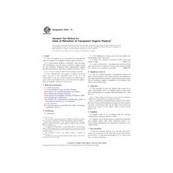 ASTM D542-13