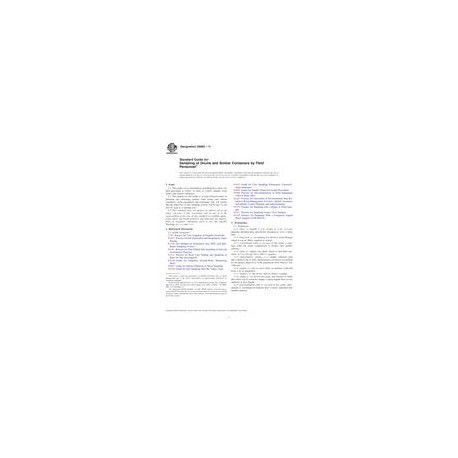 ASTM D6063-11