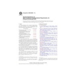 ASTM A985/A985M-11a
