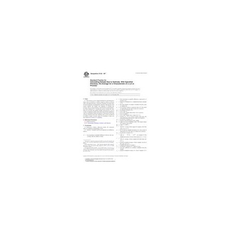 ASTM E122-09e1
