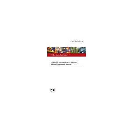 BS PD ISO/TS 20758:2019