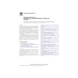 ASTM C387/C387M-10