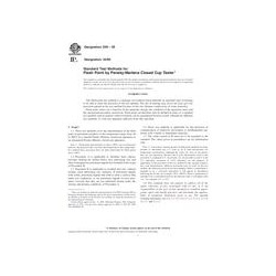 ASTM D93-09