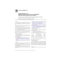ASTM B93/B93M-09