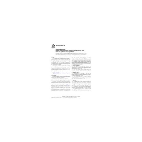 ASTM B926-09