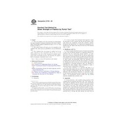 ASTM D732-09
