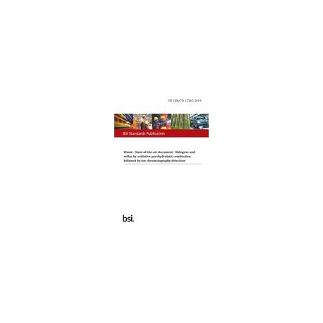 BS PD CEN/TR 17345:2019