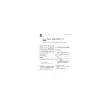 ASTM E122-09
